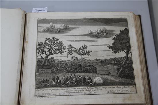 HEYDT, Geographisch und Topographischer Schau-Platz von Africa...1744, 3 vols